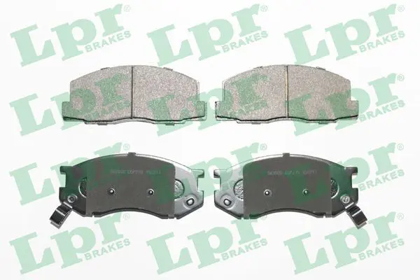 LPR 05P270 Колодки тормозные TOYOTA