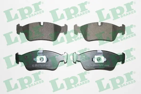 LPR 05P757 Колодки тормозные BMW