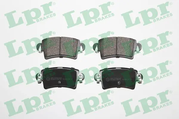 LPR 05P791 Колодки тормозные NISSAN