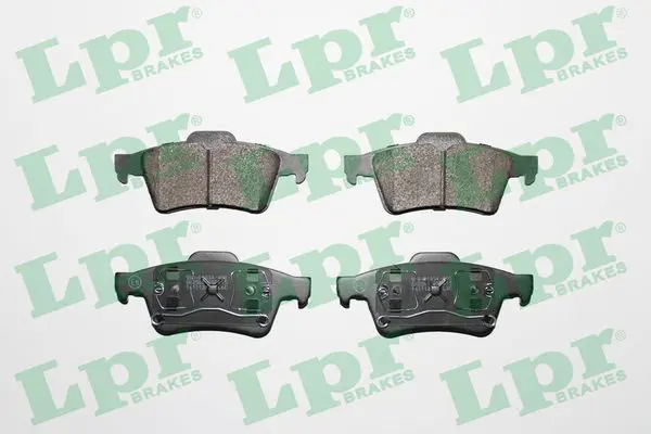 LPR 05P815 Комплект тормозных колодок