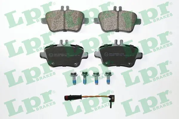 Lpr 05P1782A Колодки тормозные MERCEDES