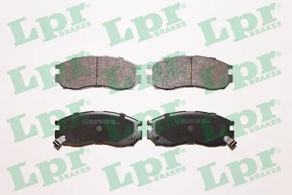 LPR 05P1012 Колодки тормозные MITSUBISHI