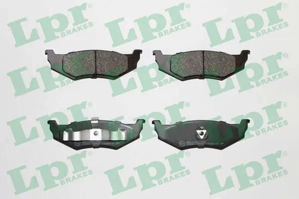 LPR 05P894 Колодки задние CHRYSLER