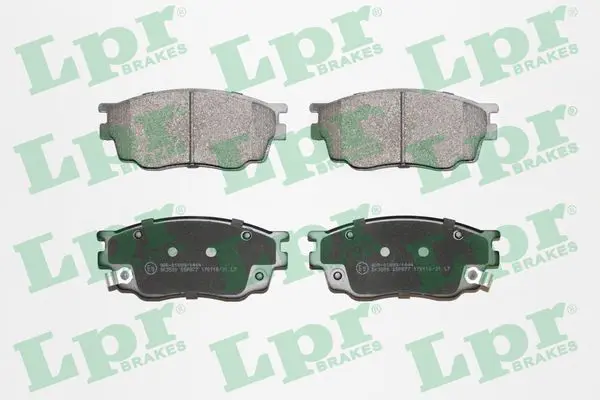 LPR 05P877 Колодки тормозные дисковые