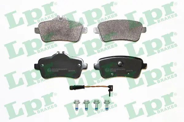 LPR 05P1817A Колодки тормозные MERCEDES GL
