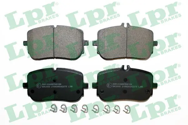 LPR 05P2275 Комплект тормозных колодок,