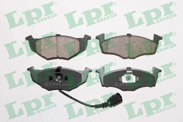 LPR 05P1120 Колодки тормозные перед. VAG