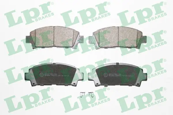LPR 05P573 Колодки тормозные дисковые
