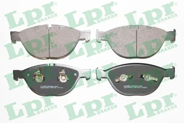 LPR 05P1410 Колодки тормозные BMW