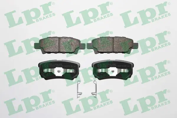 LPR 05P1373 Комплект тормозных колодок