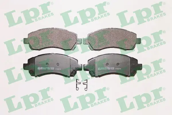 LPR 05P1025 Колодки тормозные дисковые