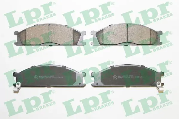LPR 05P378 Колодки тормозные NISSAN