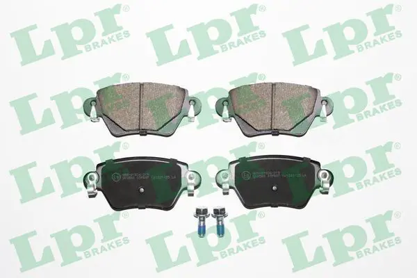 LPR 05P897 Колодки тормозные FORD MONDEO