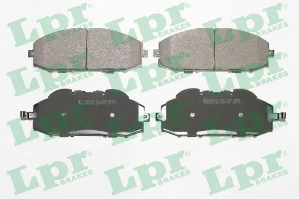 LPR 05P845 Колодки тормозные NISSAN