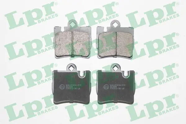 LPR 05P905 Колодки тормозные MERCEDES