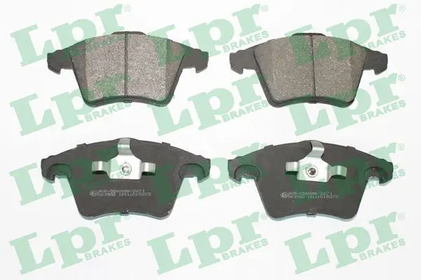 LPR 05P1527 КОЛОДКИ ТОРМОЗНЫЕ VOLKSWAGEN