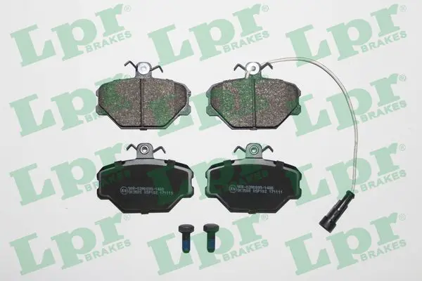 LPR 05P102 Комплект тормозных колодок