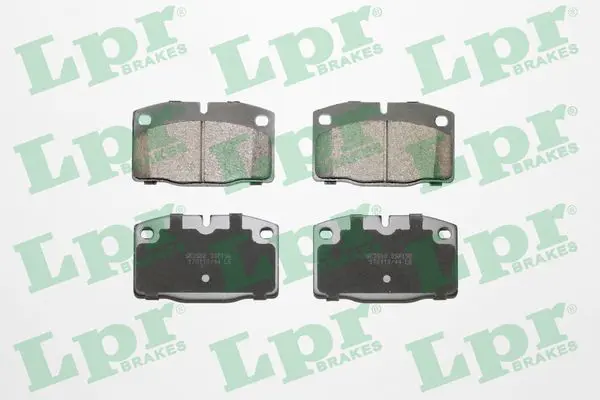 LPR 05P190 Колодки тормозные OPEL KADETT