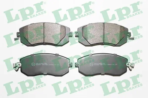 Lpr 05P1729 Колодки тормозные дисковые