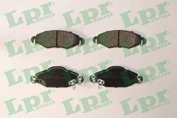 LPR 05P1001 Колодки тормозные TOYOTA YARIS