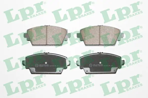 LPR 05P940 Колодки тормозные дисковые