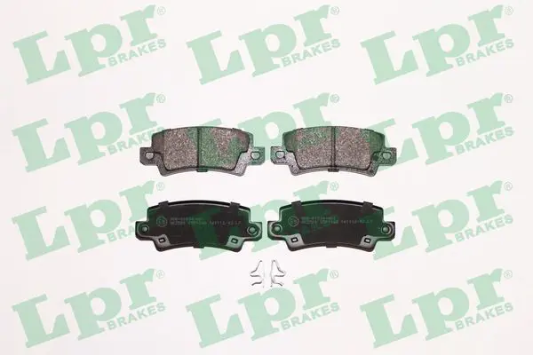 LPR 05P1068 Комплект тормозных колодок