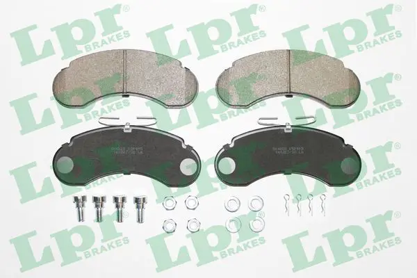 LPR 05P415 Колодки тормозные дисковые