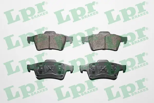 LPR 05P907 Колодки тормозные дисковые