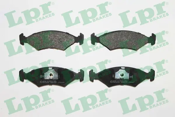 LPR 05P233 Колодки тормозные FORD