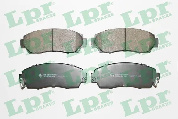 LPR 05P1634 Комплект тормозных колодок