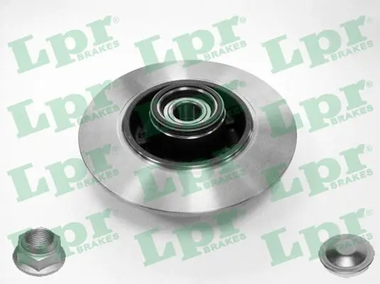 Lpr R1055PCA Диск тормозной RENAULT