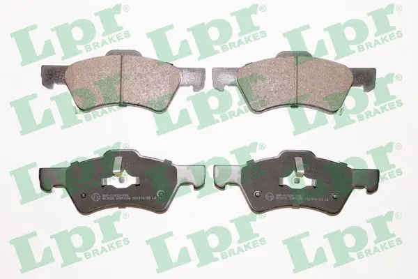 LPR 05P1006 Комплект тормозных колодок