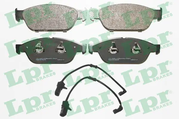 LPR 05P1743A Колодки тормозные передние