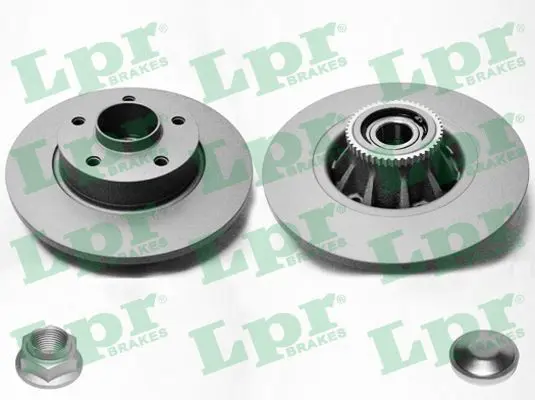 LPR R1020PRCA Диски тормозные LPR