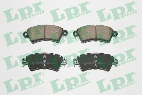 LPR 05P766 Комплект тормозных колодок