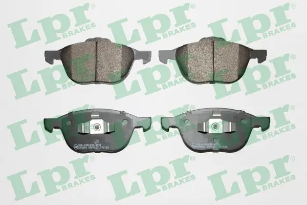 LPR 05P1627 Комплект тормозных колодок