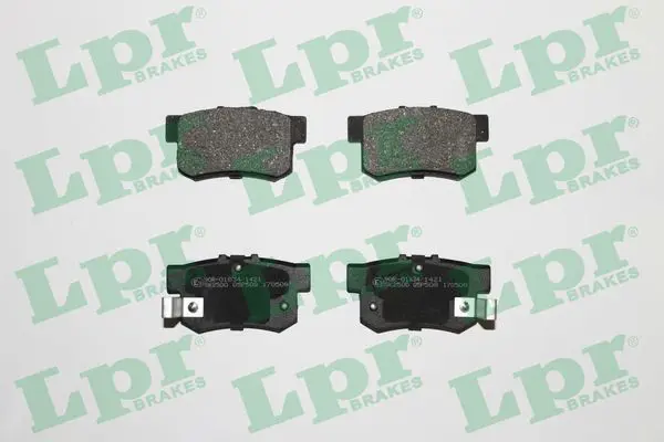 LPR 05P508 Комплект тормозных колодок