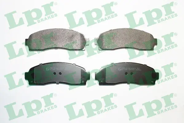 LPR 05P1542 Колодки тормозные FORD