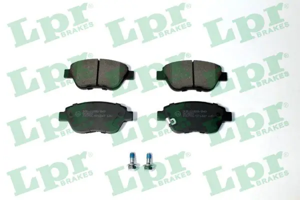 Lpr 05P1247 Колодки тормозные дисковые