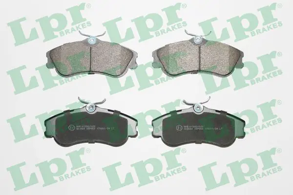 LPR 05P950 Колодки тормозные CITROEN