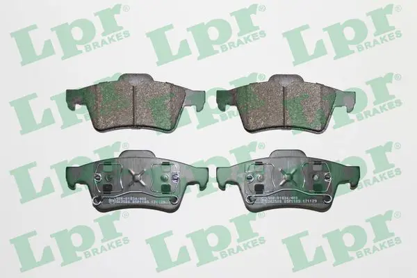 LPR 05P1189 Комплект тормозных колодок