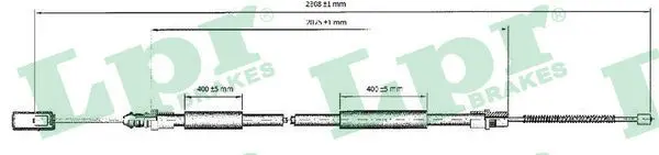 LPR C0211B Трос