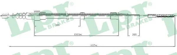 LPR C0305B Трос