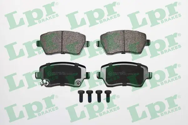 LPR 05P1229 Колодки тормозные дисковые