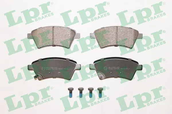 Lpr 05P1245 Колодки тормозные дисковые