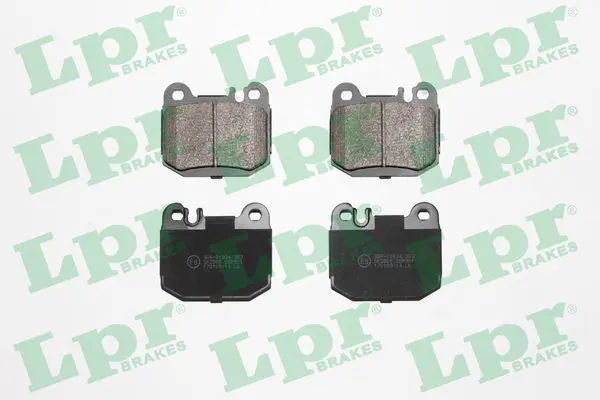 LPR 05P901 Колодки тормозные MERCEDES