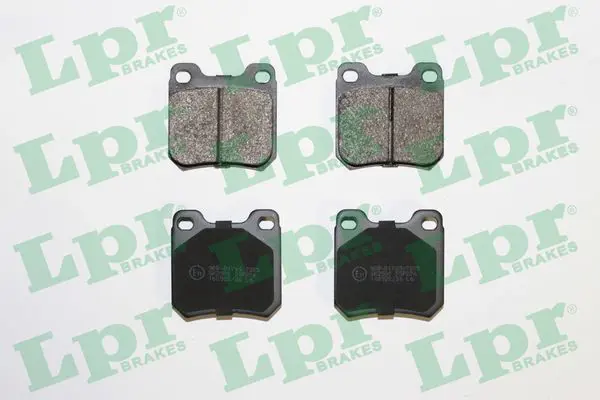 LPR 05P206 Колодки тормозные дисковые