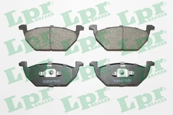 LPR 05P668 Колодки тормозные дисковые