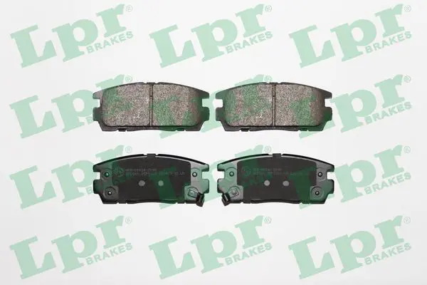 LPR 05P1323 Комплект тормозных колодок