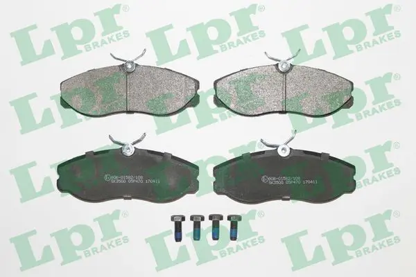 LPR 05P470 Колодки тормозные дисковые